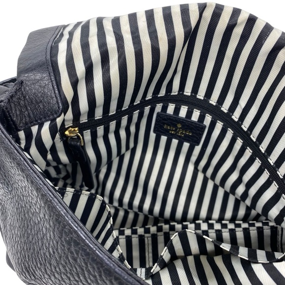 Kate Spade Southport Avenue Mini Maria Handbag Black Leather Bag - Picture 14 of 15